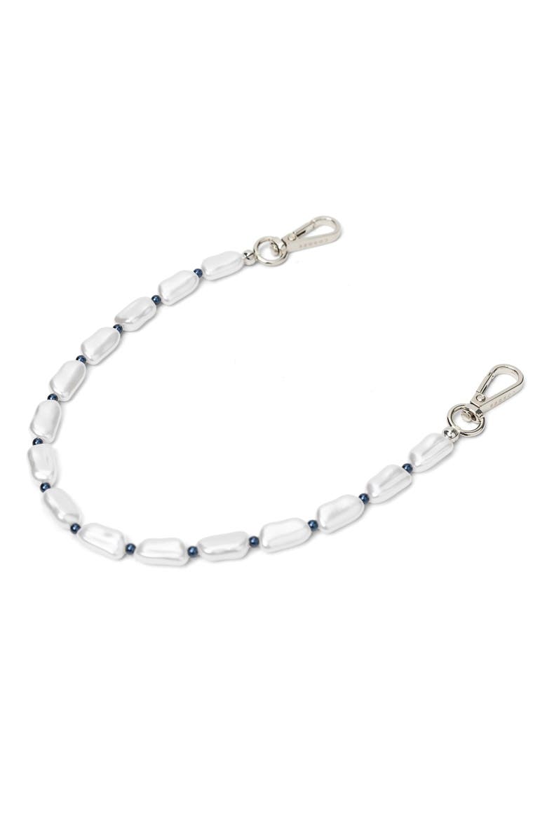 Selene Phone Chain, Main, color, White