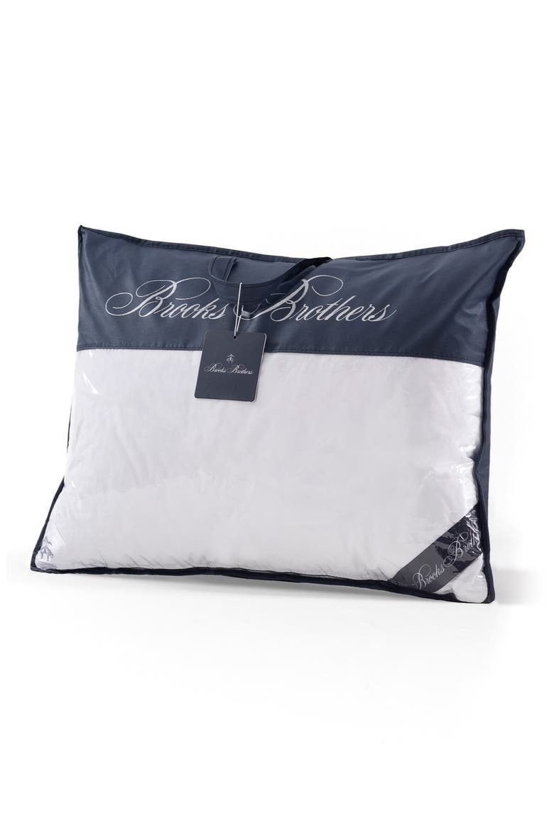 Goose Down Pillow, Alternate, color, WHITE