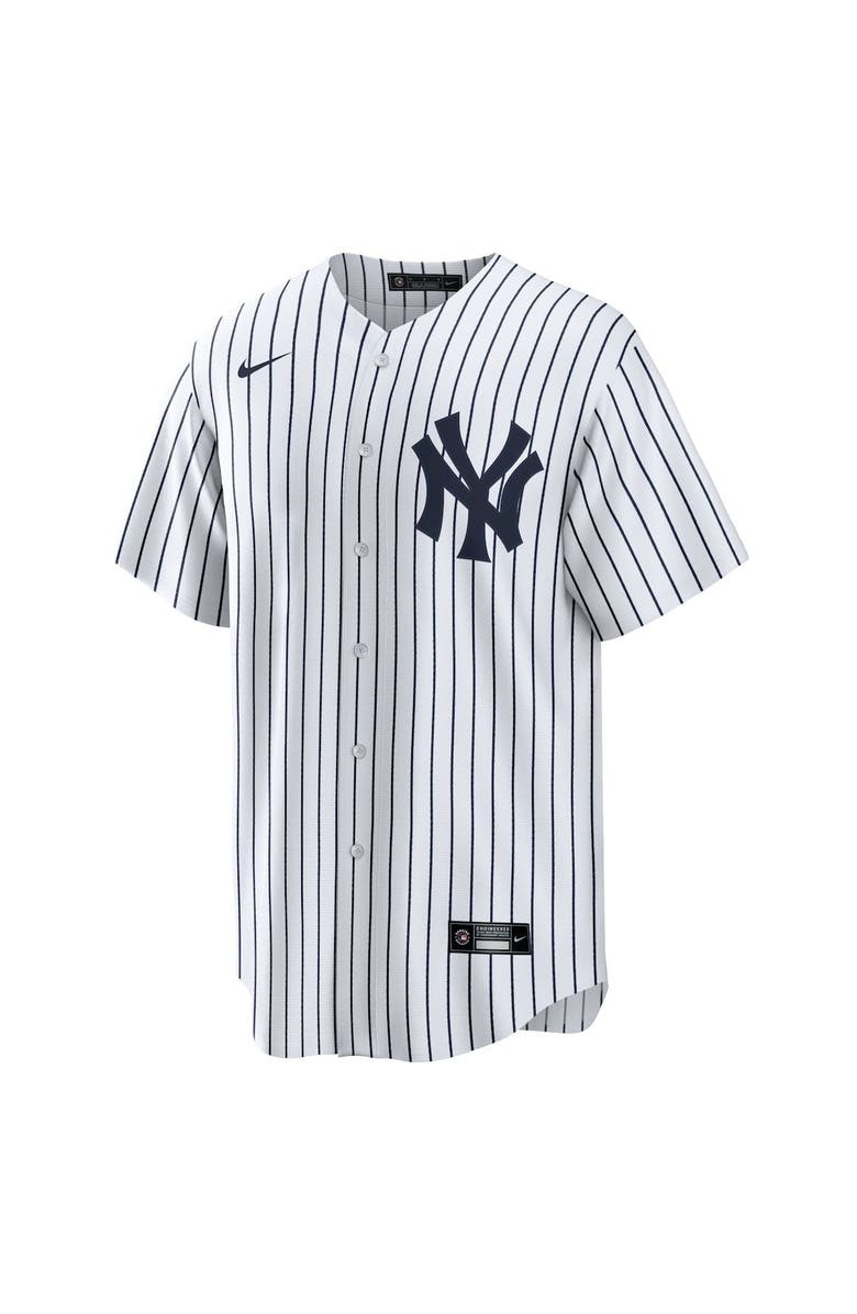 Nike Men's Nike Aaron Judge White New York Yankees Home Replica Player Name Jersey, Alternate, color, 