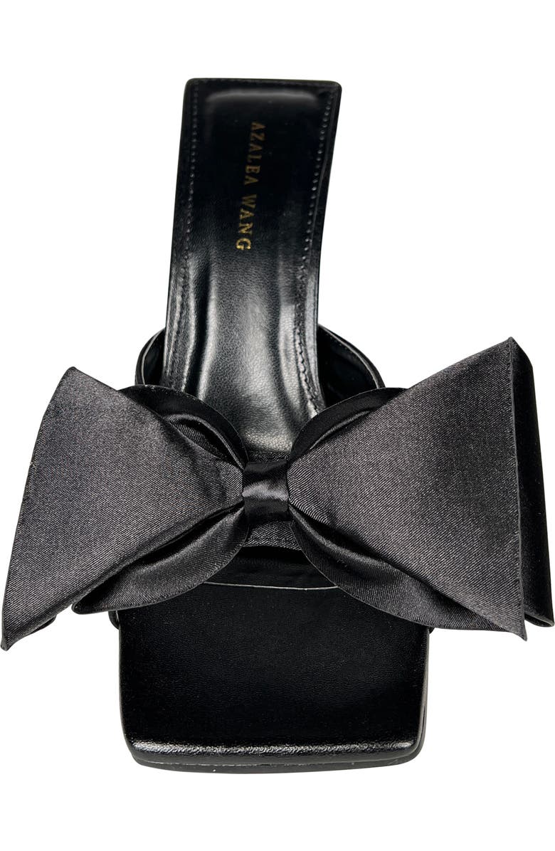 AZALEA WANG Rae Bow Stiletto Sandal, Alternate, color,