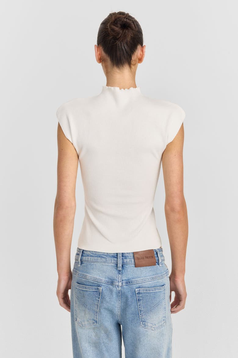 Suzette Top, Alternate, color, White
