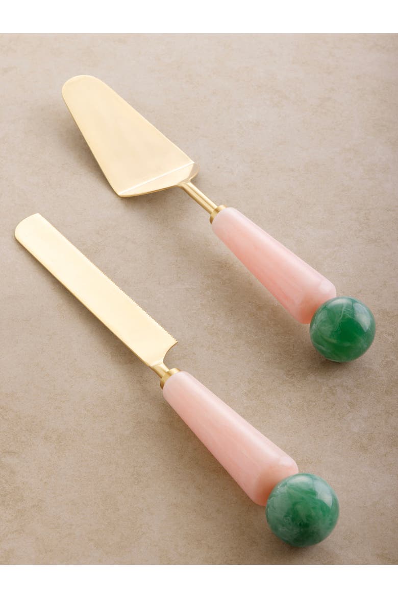 Copenhagen Cake Servers, Set of 2, Main, color, Multicolored