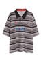 selected Grey Black Stripe