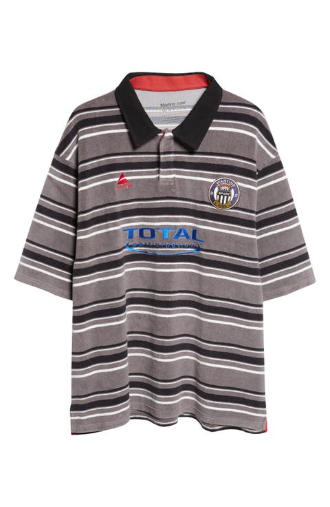 Stripe Oversize Polo