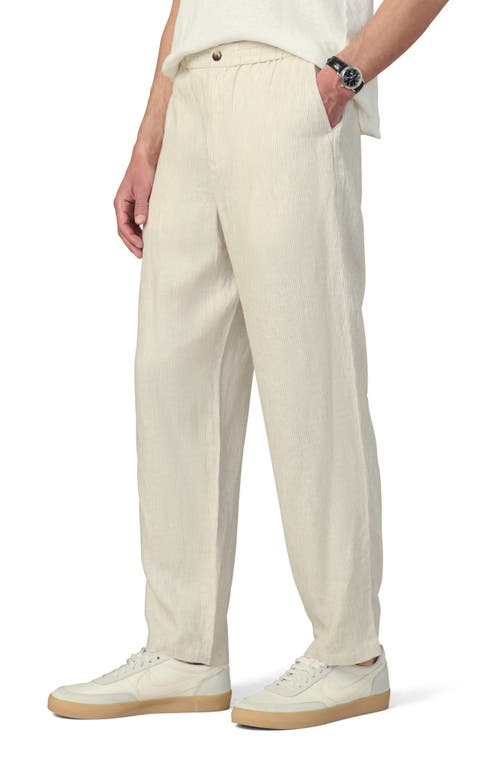 Joe's Clarkson Stripe Linen Pants In Flax Stripe