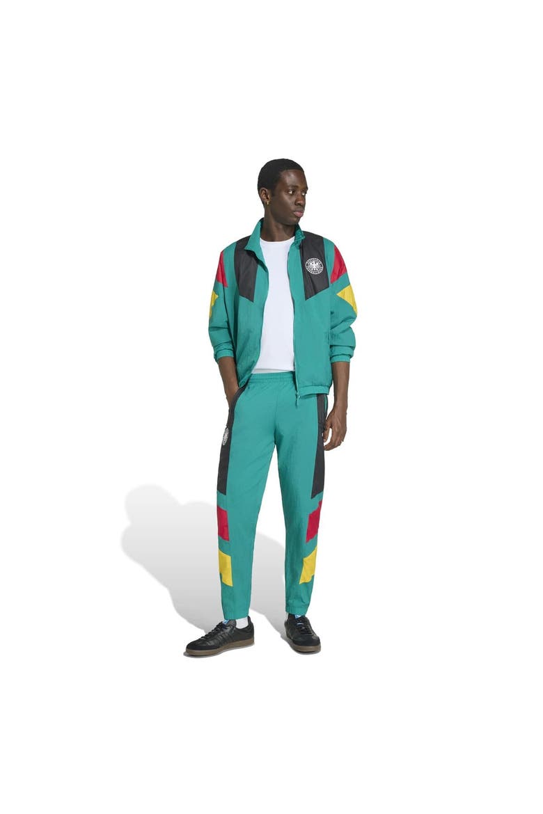 Men's adidas  Green Germany National Team EQT Track Pants, Alternate, color, Green