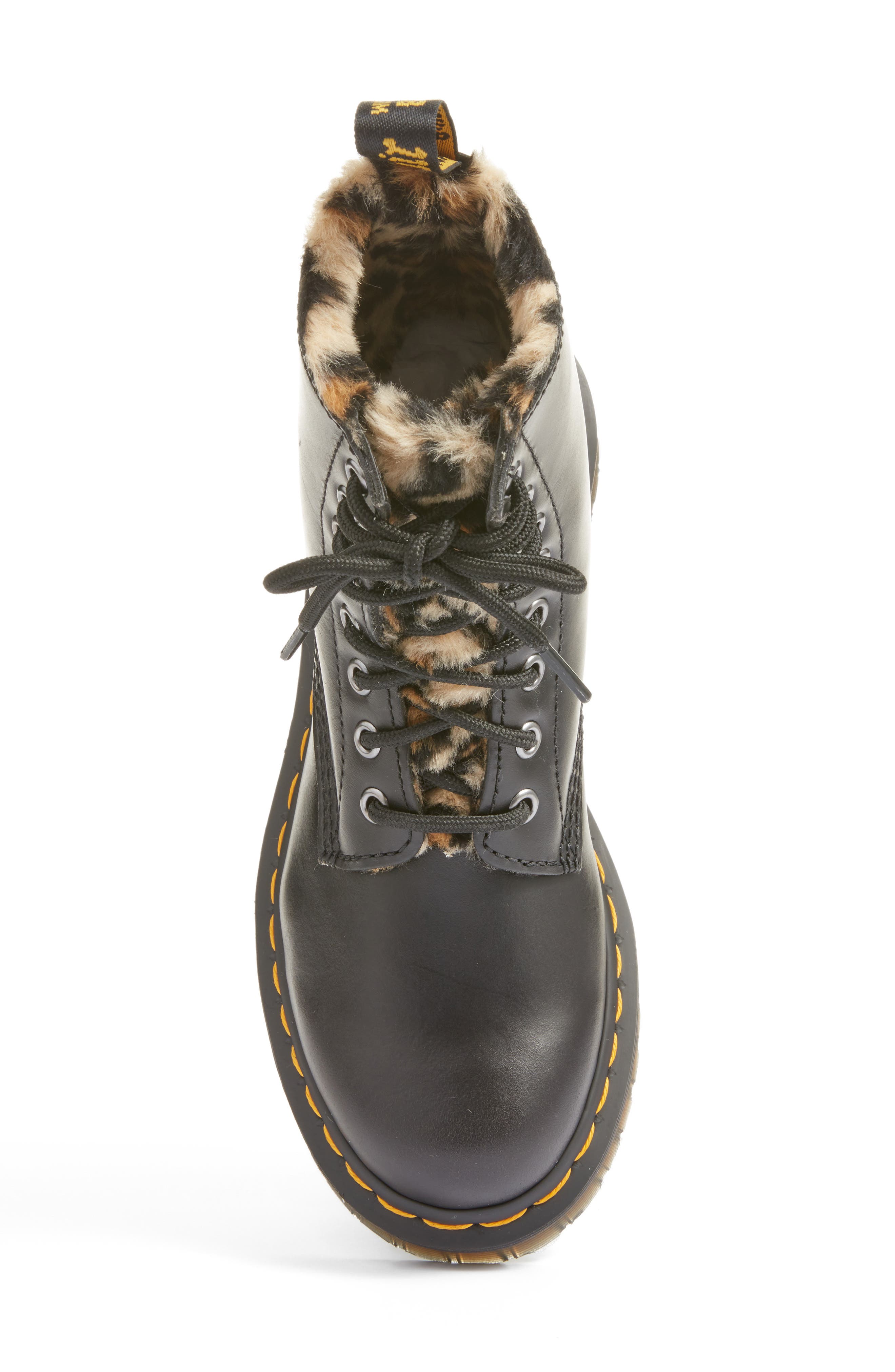 Dr. Martens Serena Faux Fur Lined Boot, Alternate, color, 