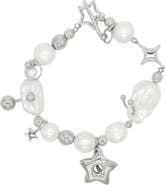 Velvet Luna Baroque Pearl Piercing Bracelet