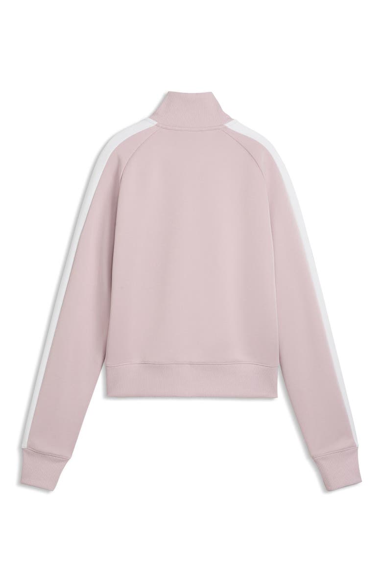 T7 Always On Short Track Jacket, Alternate, color, MISTY PINK