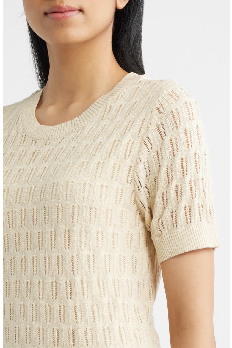 Midi Sweater Dress, Alternate, color, PARCHMENT