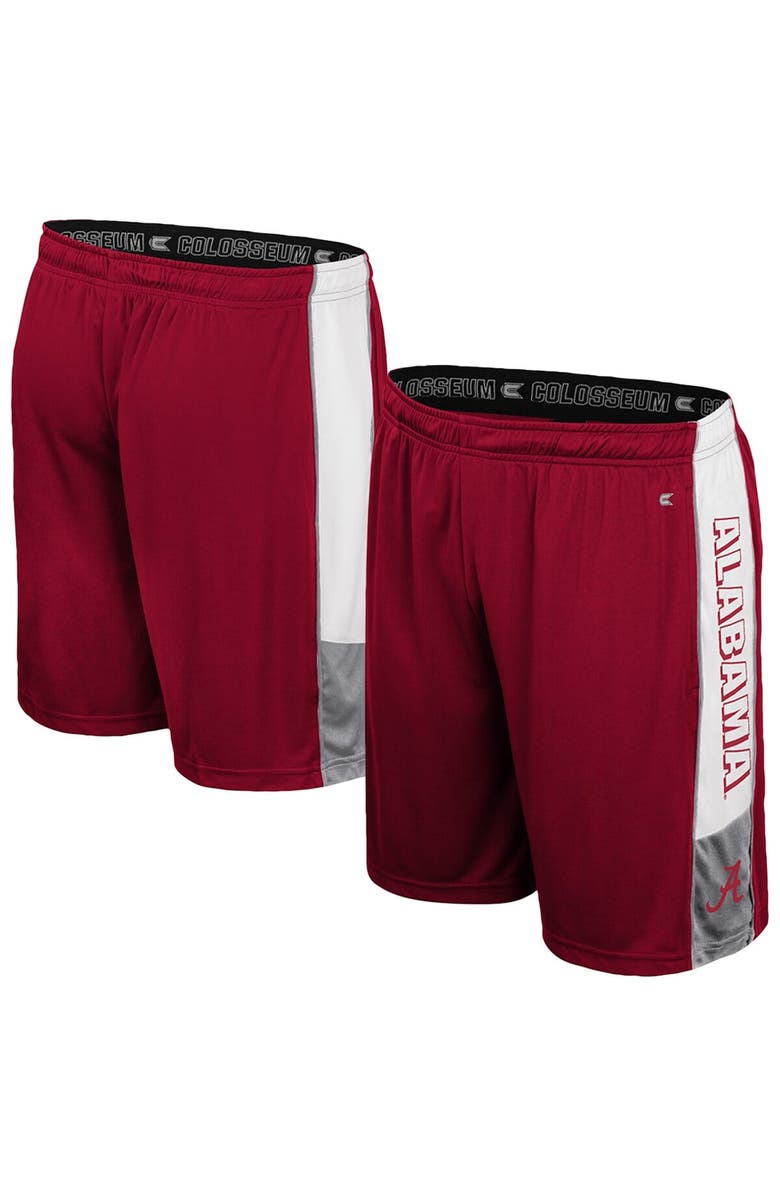 COLOSSEUM Men's Colosseum Crimson Alabama Crimson Tide Quantum Shorts, Alternate, color,