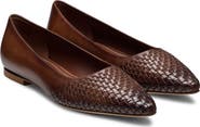 Magnanni Stasia Woven Pointed Toe Flat