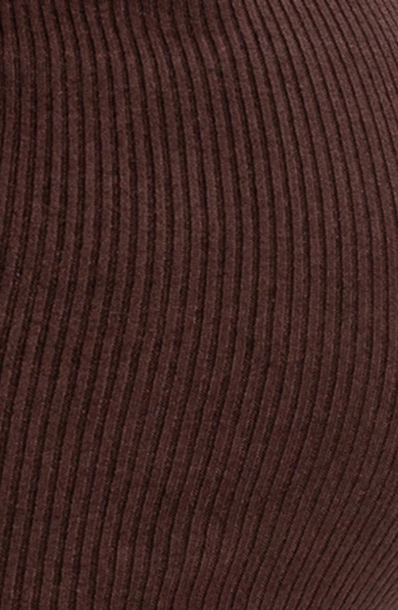 PIETRO BRUNELLI MATERNITY Lavinia Rib Knit Maternity Dress, Alternate, color, Moka