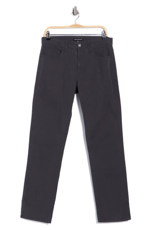 Cotton Stretch Canvas Pants