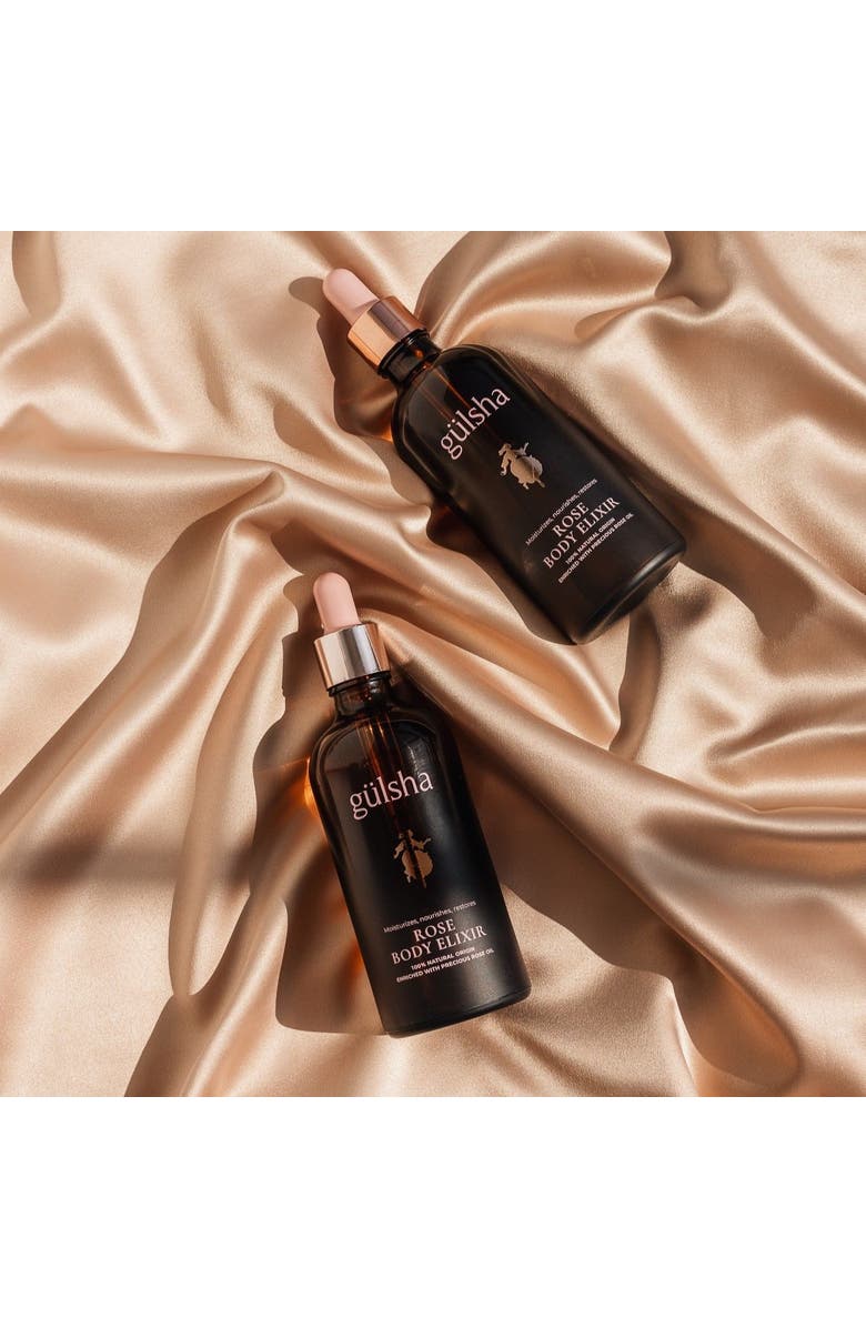 Gulsha Rose Body Elixir 100ml, Alternate, color, Pink