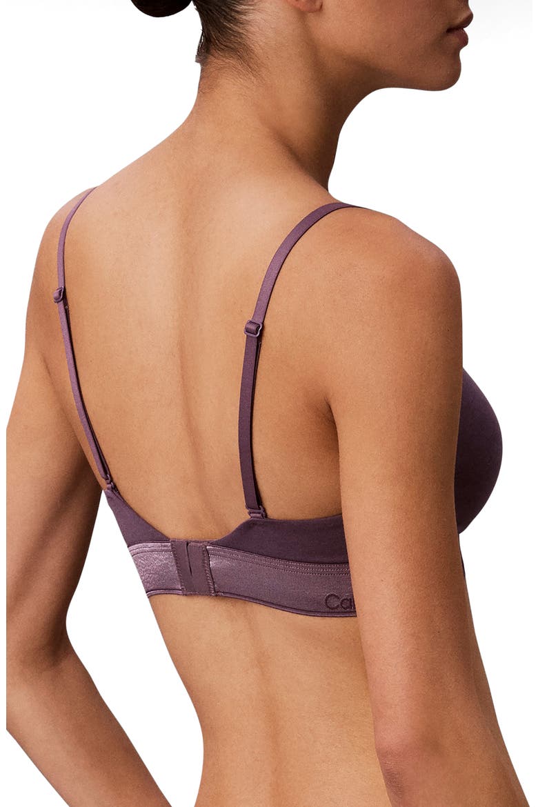 Icon Bralette, Alternate, color, VINTAGE VIOLET