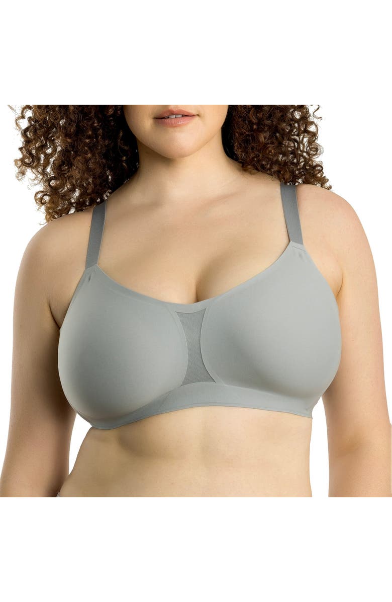 Parfait Simplicity Seamless Wire-Free Bra, Alternate, color, Grey