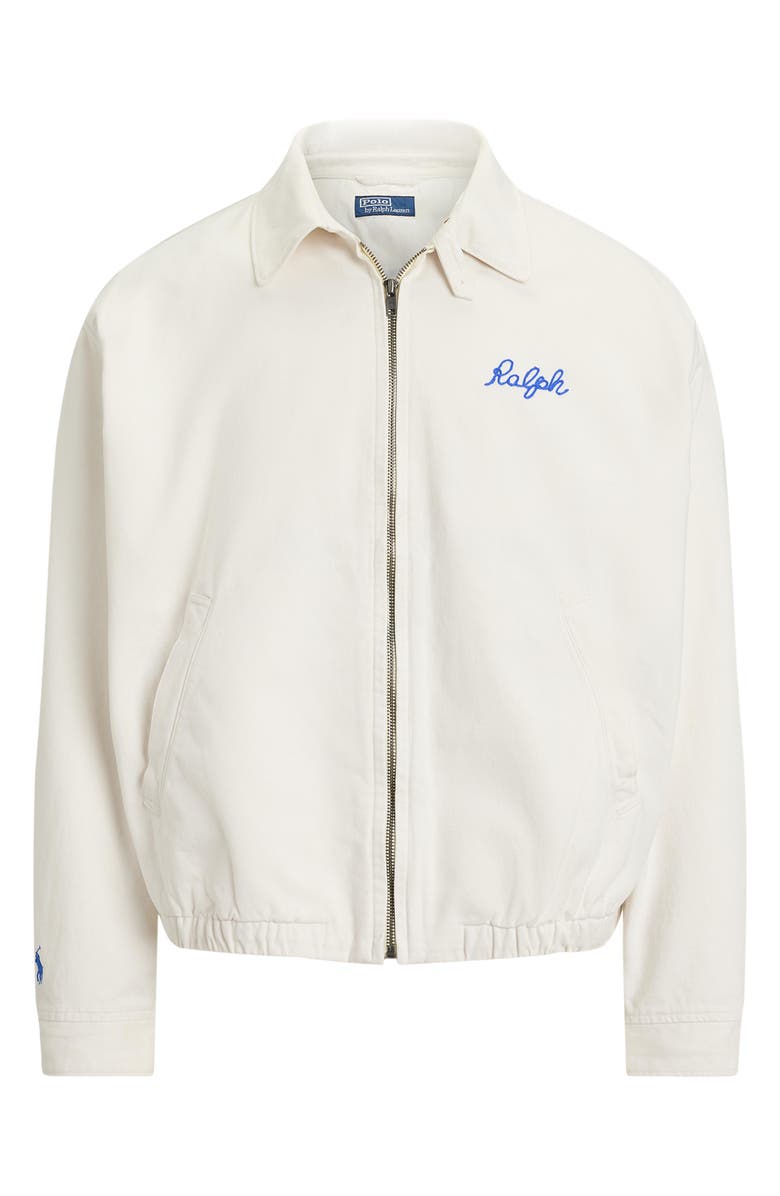Polo Ralph Lauren The Embroidered Big Bayport Jacket, Alternate, color, Deckwash White