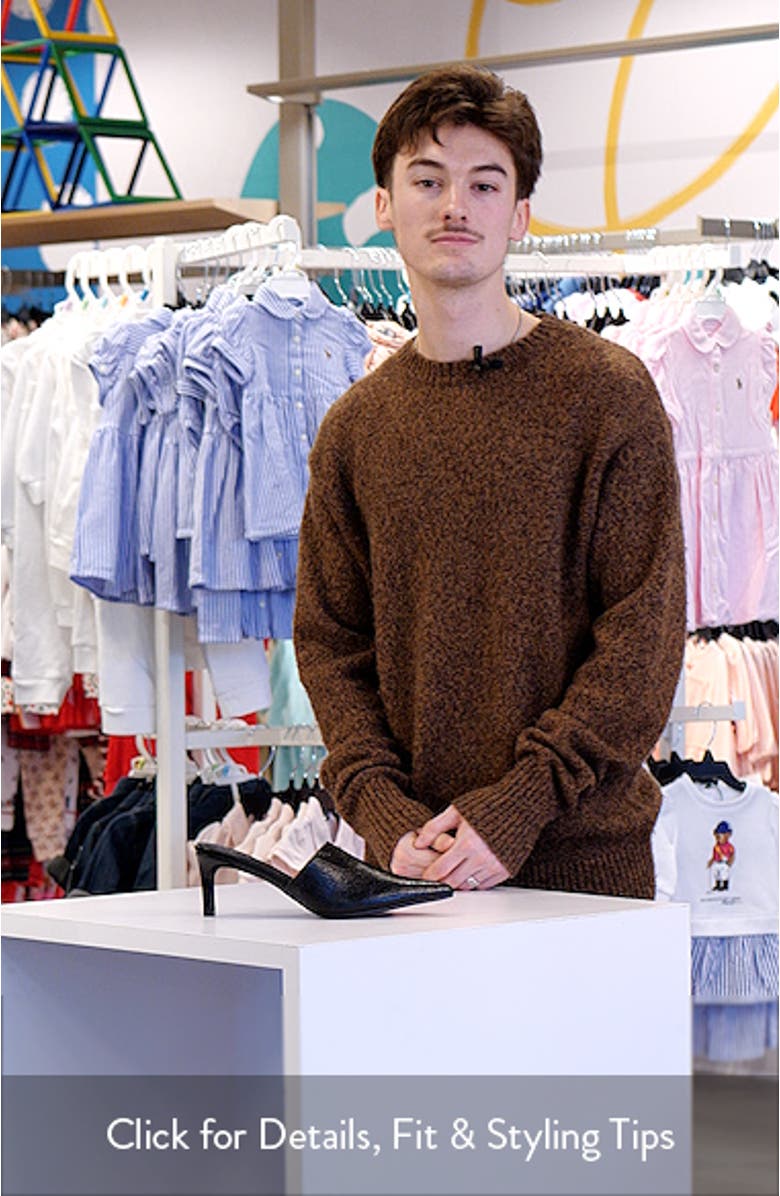 Garret Pointed Toe Mule, sales video thumbnail