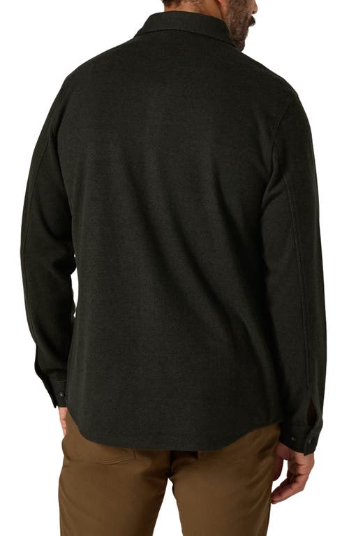 7 Diamonds Generation Stretch Flannel Button-up Shirt In Green