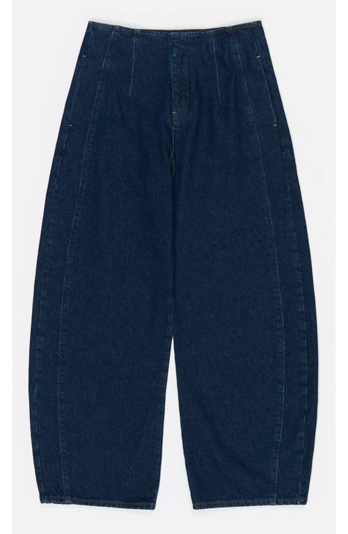 Bimba Y Lola Buckled Denim Jeans In Blue