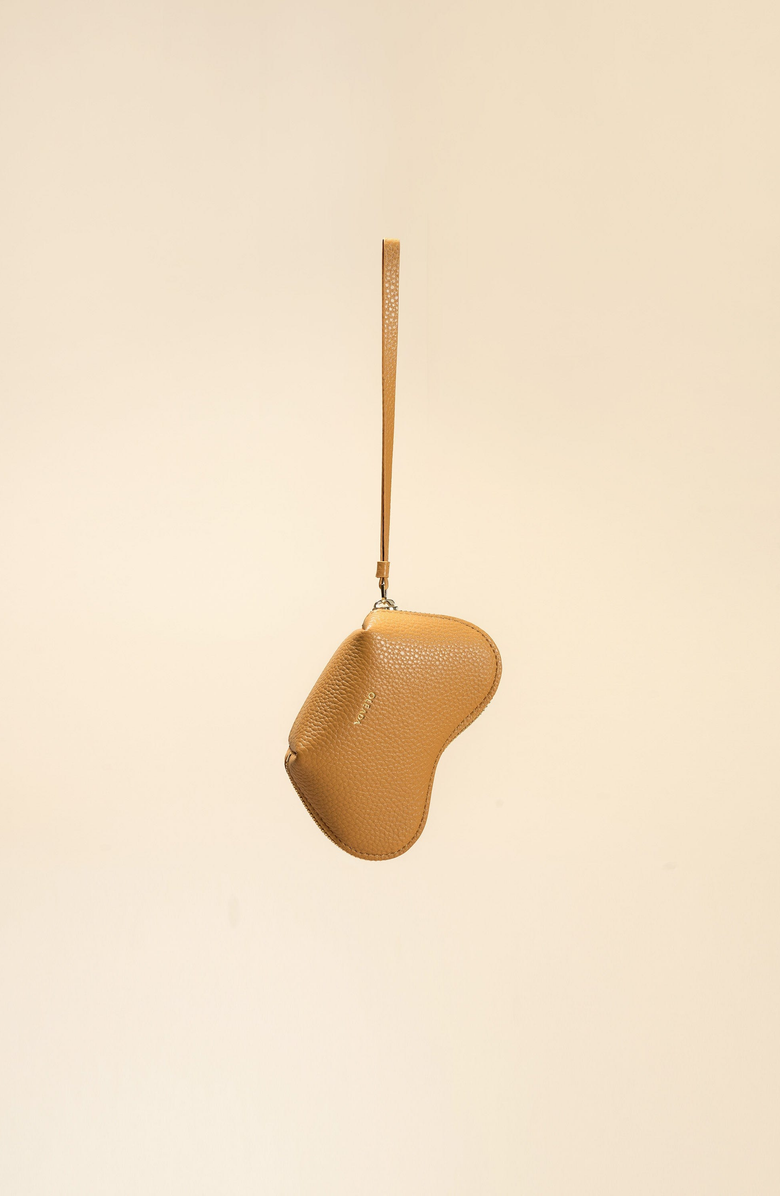 OLEADA Mini Le Coeur Pouch, Alternate, color, Honey