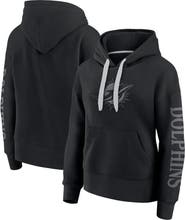 FANATICS Women's Fanatics Black Miami Dolphins Elements Next Pullover Hoodie