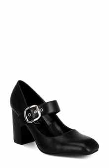 Mayuza Leather Mary Jane Pump