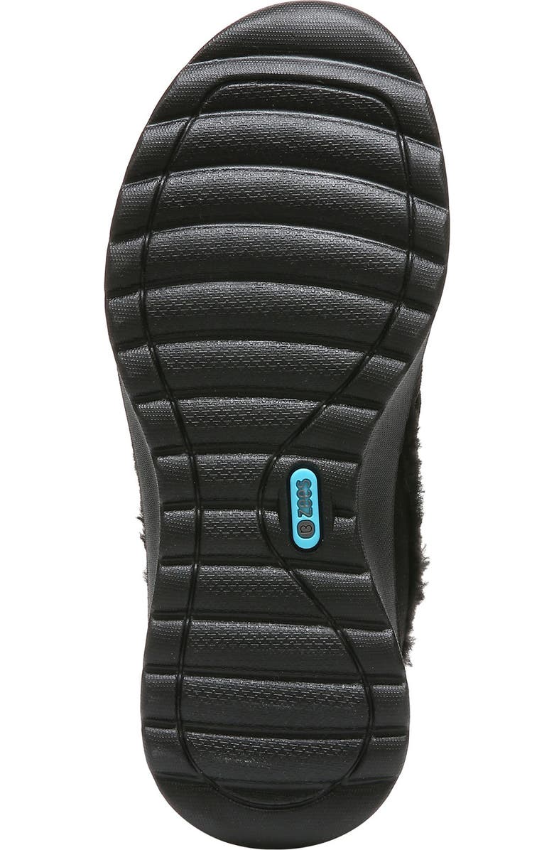 BZees Glide Faux Fur Lined Slip-On Sneaker, Alternate, color,