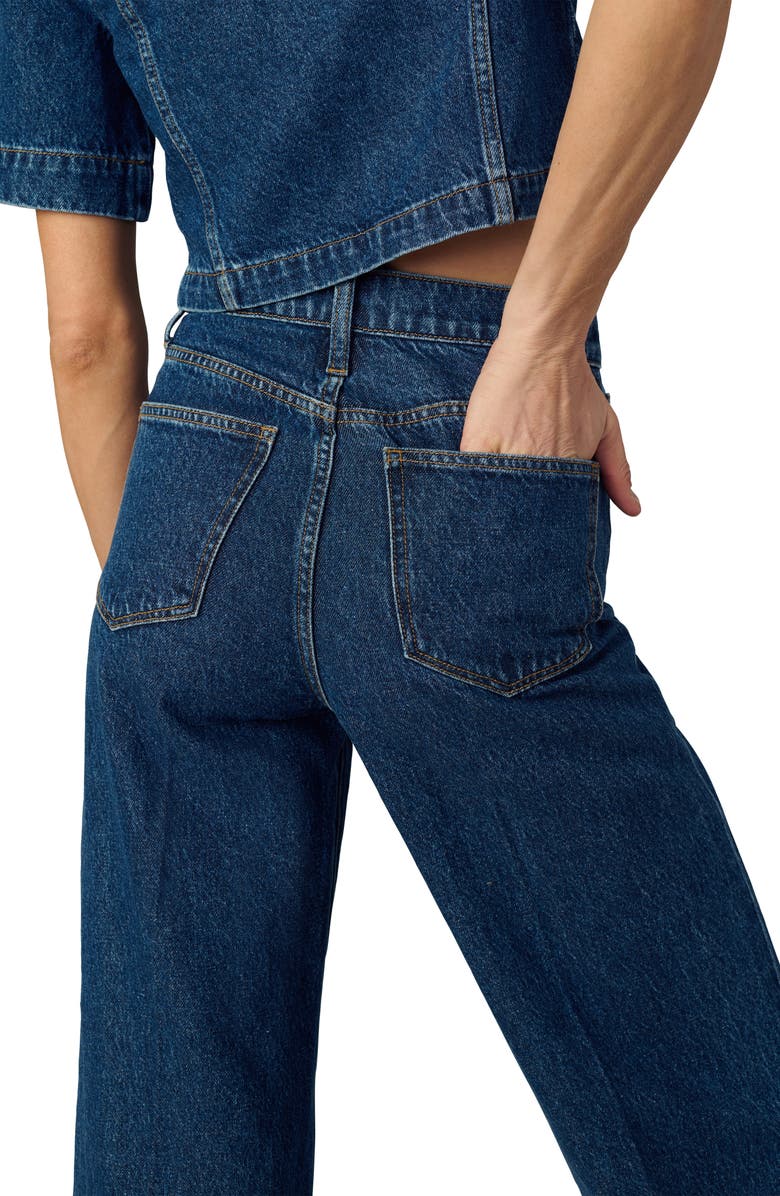 Joe's Jeans The Mia High Waist Ankle Wide Leg Jeans, Alternate, color, Lively