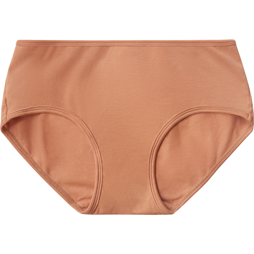 Proclaim Organic Cotton Mid Rise Brief In Nude