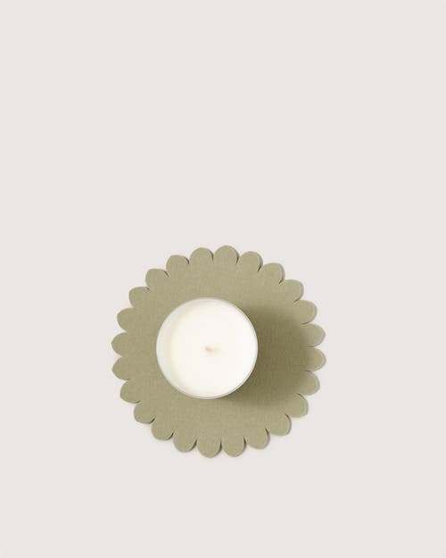 Graf & Lantz Graf Lantz Crest Merino Wool 8" Trivet In Green