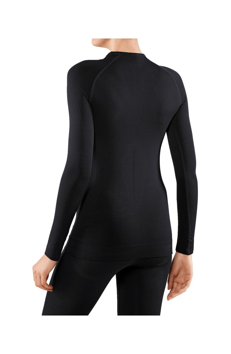Falke Maximum Warm Base Layer Top, Alternate, color, Black