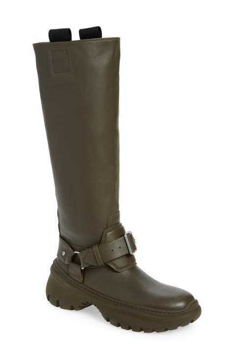 Burberry tall boots online