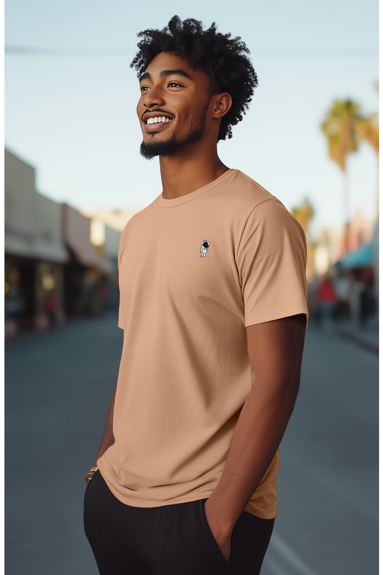 Astronaut Tee, Alternate, color, Peach