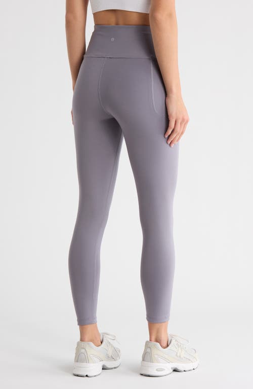 Layer 8 Stow Pocket 7/8 Leggings In Purple