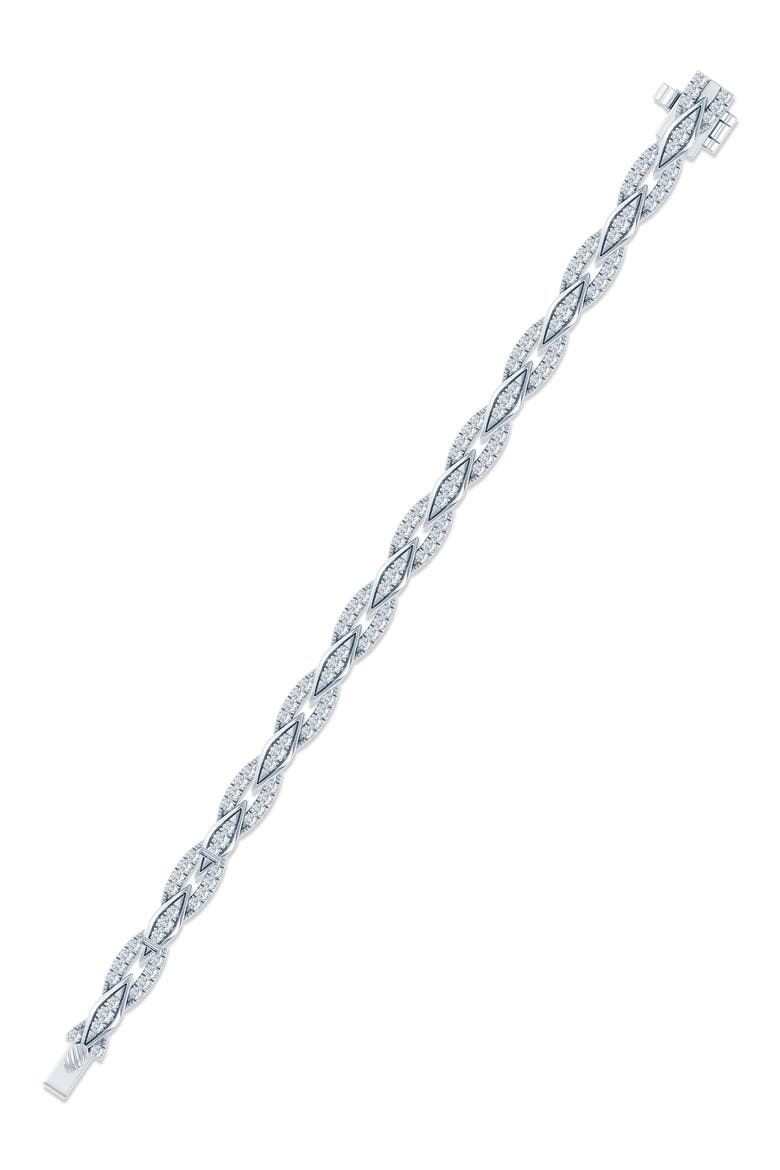 Diamond Tennis Bracelet - 1ct., Alternate, color, WHITE