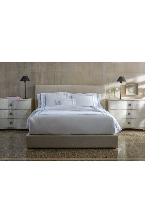 Matouk Classic Chain Cotton Percale Pillow Sham