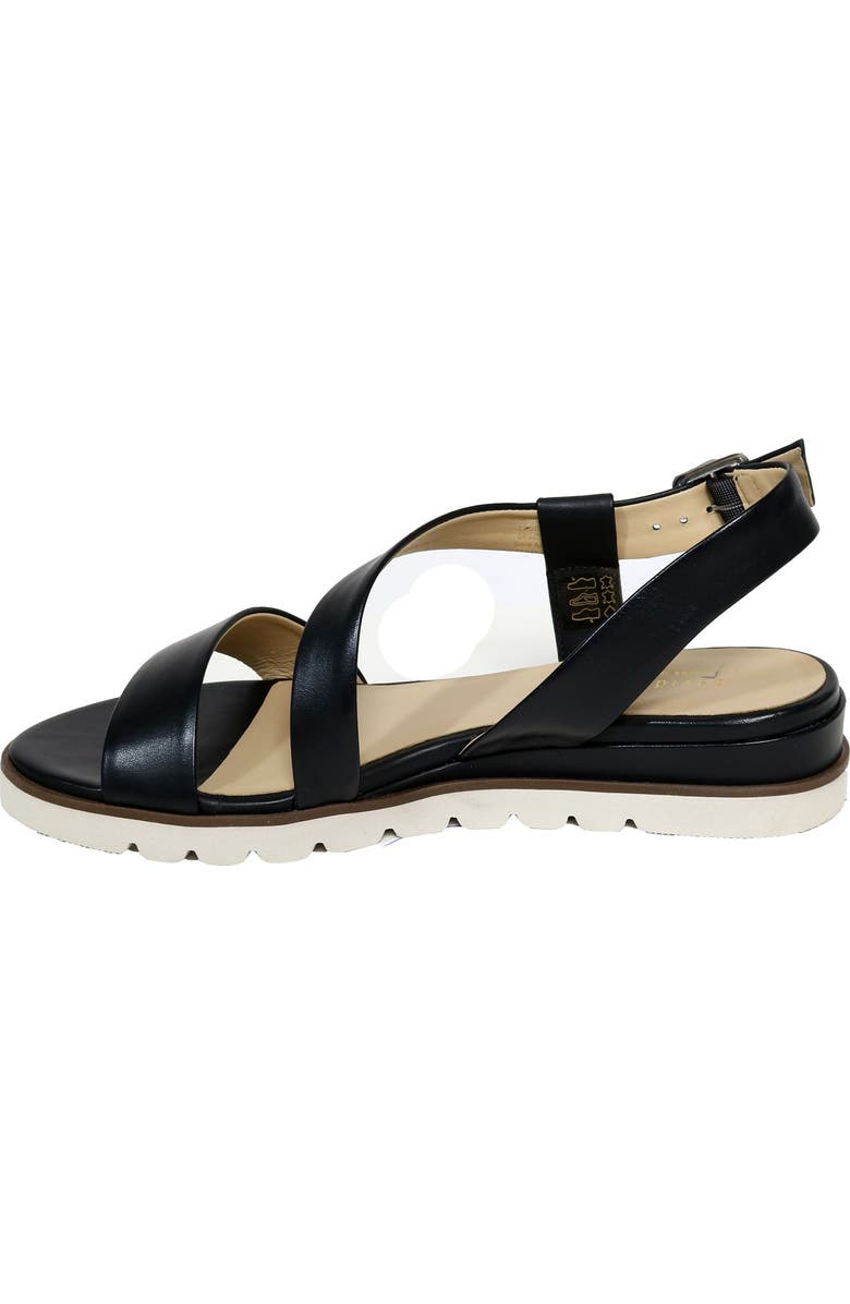 David Tate Ingrid Wedge Sandal, Alternate, color, Black