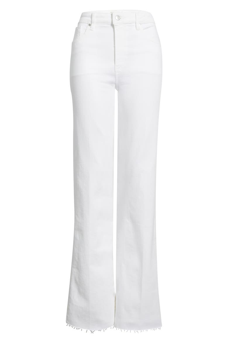 The Reboot High Waist Bootcut Jeans, Alternate, color, WHITE