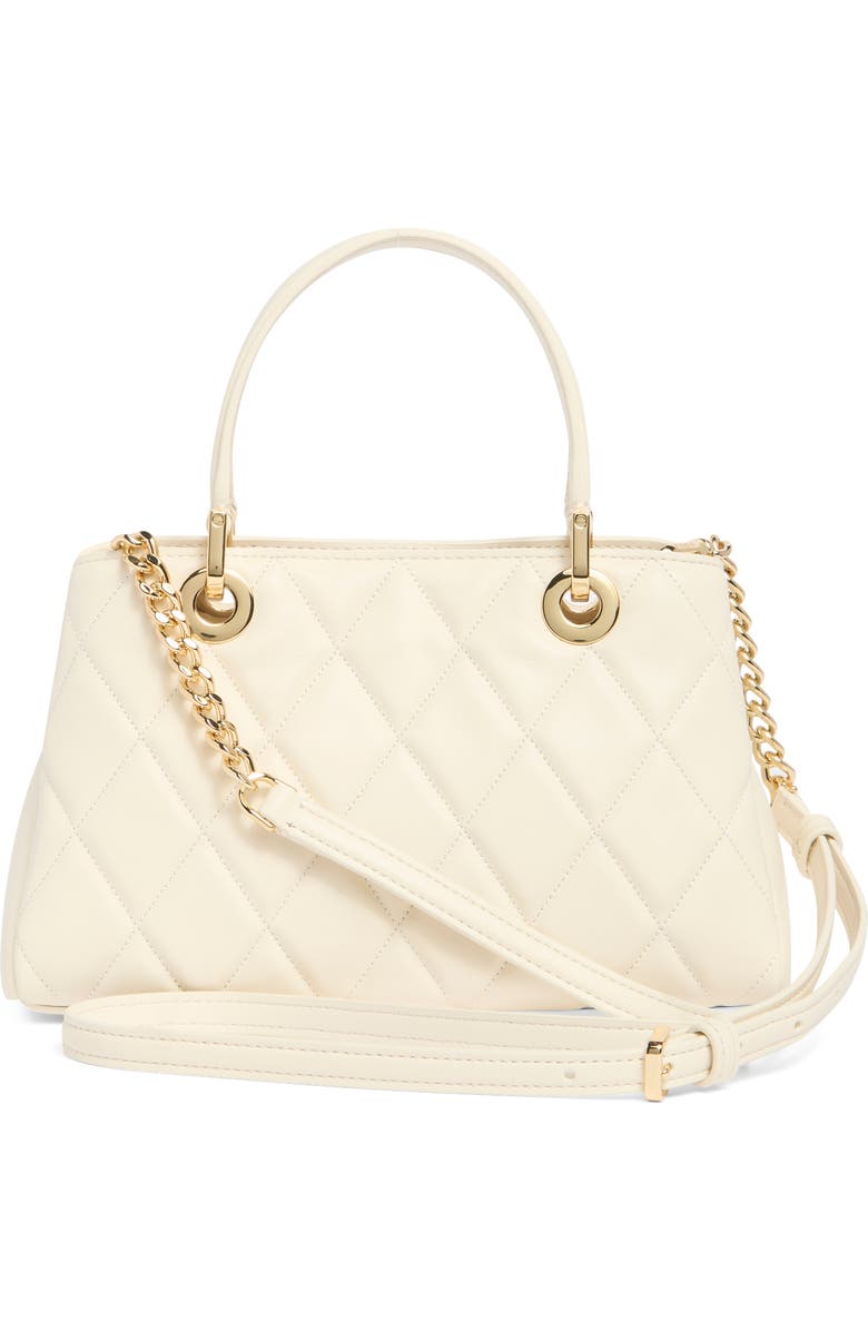 Kate Spade New York carey quilted leather satchel, Alternate, color, Meringue