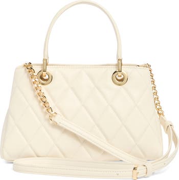 carey quilted leather satchel