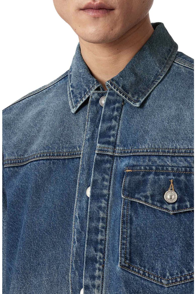 Roth Denim Jacket, Alternate, color, DARK INDIGO