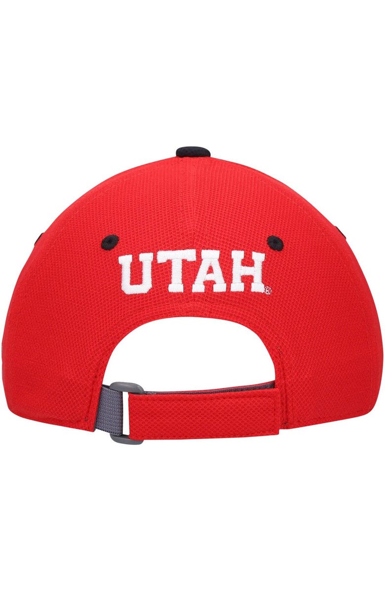 Under Armour Youth Under Armour Red Utah Utes Blitzing Accent Performance Adjustable Hat, Alternate, color, Red