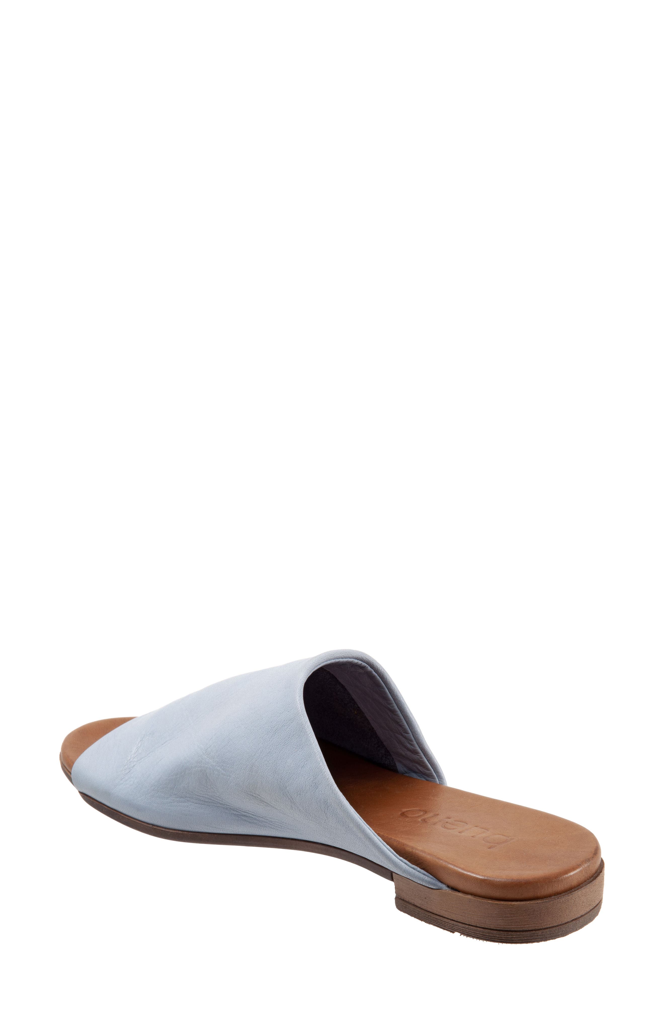 Turner Slide Sandal, Alternate, color, POWDER BLUE LEATHER