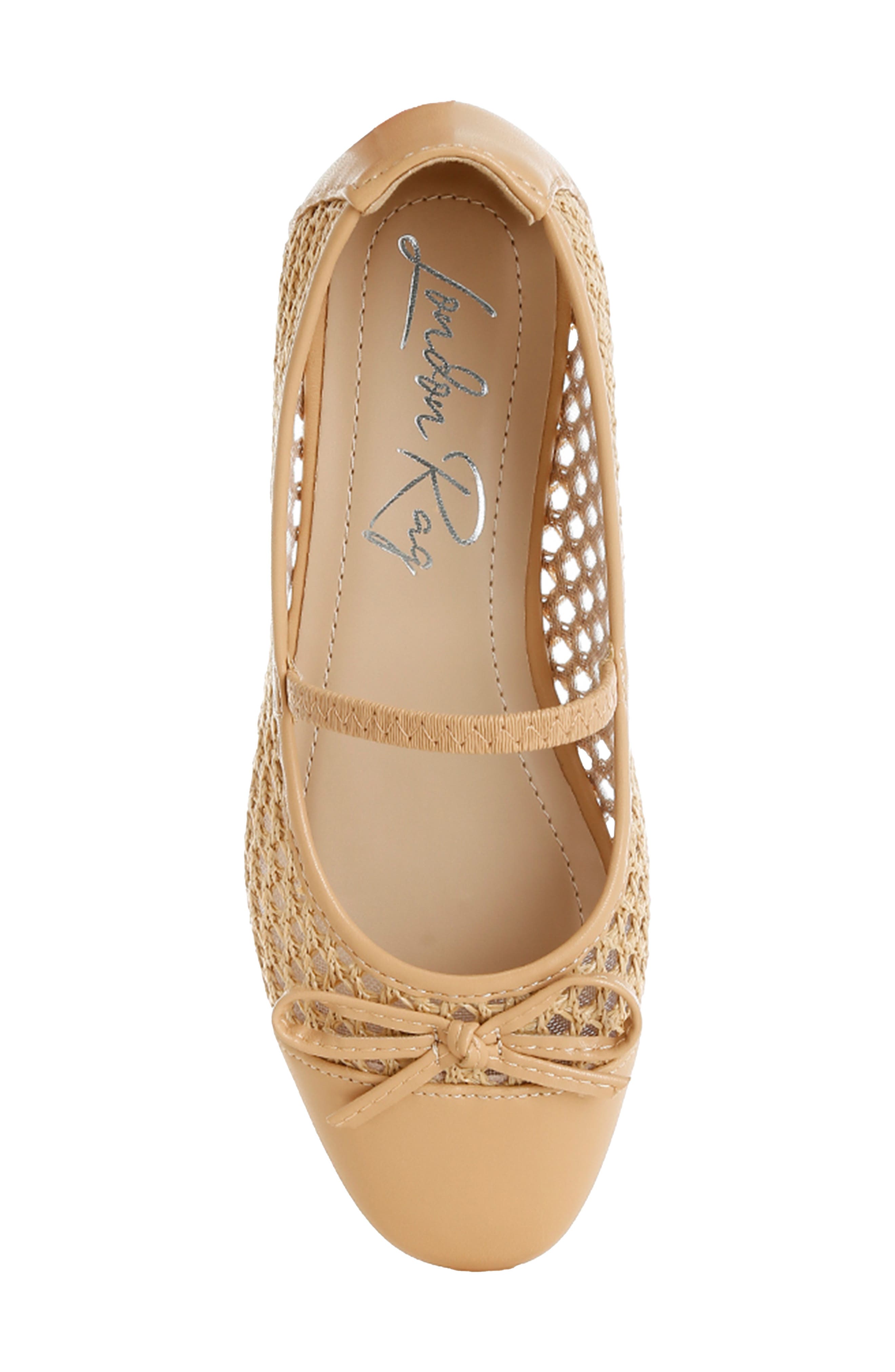 Omela Ballerina Flat, Alternate, color, TAN