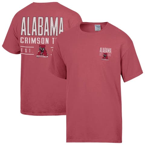 Men's ComfortWash  Crimson Alabama Crimson Tide Big Name T-Shirt