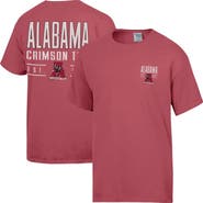 ComfortWash Men's ComfortWash  Crimson Alabama Crimson Tide Big Name T-Shirt
