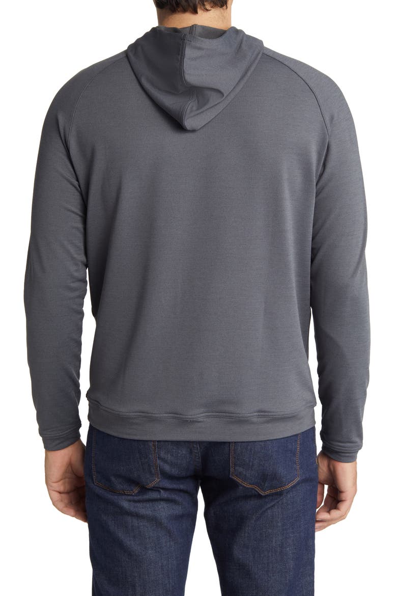 Pine Performance Hoodie, Alternate, color, GREY