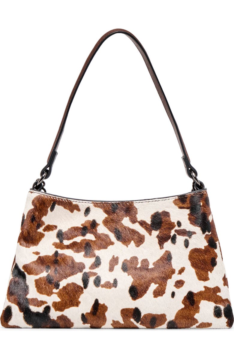 Dolce Vita Jagger Animal Print Genuine Calf Hair Shoulder Bag, Alternate, color, Cocoa